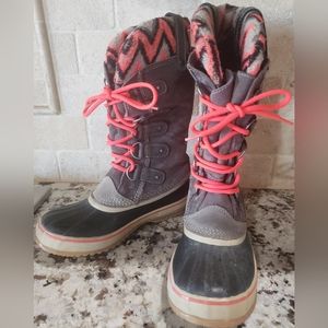 Sorel Joan of Arctic Waterproof Boot Gray size 7.5